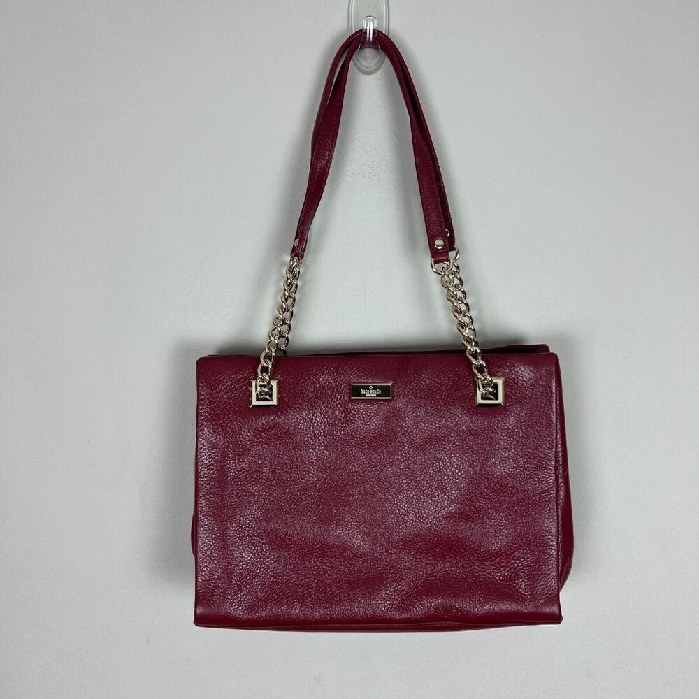 Kate‎ Spade New York Sedgwick Lane Large Phoebe Pebbled Leather Shoulder Bag